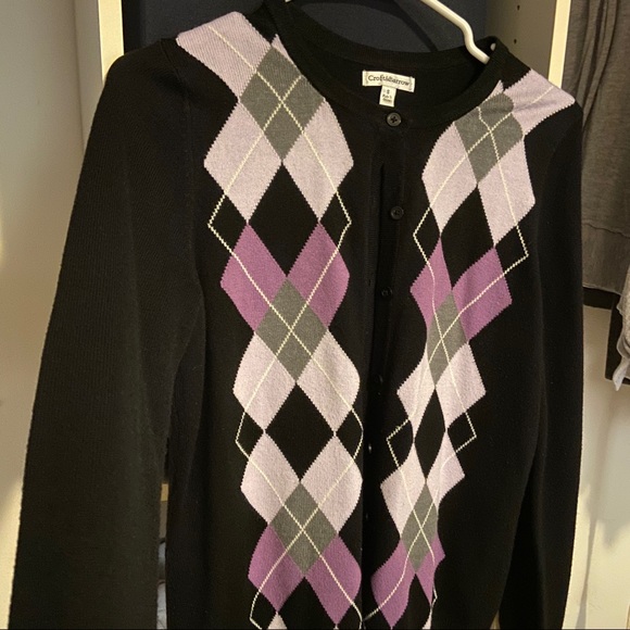 Argyle cardigan - Picture 3 of 3